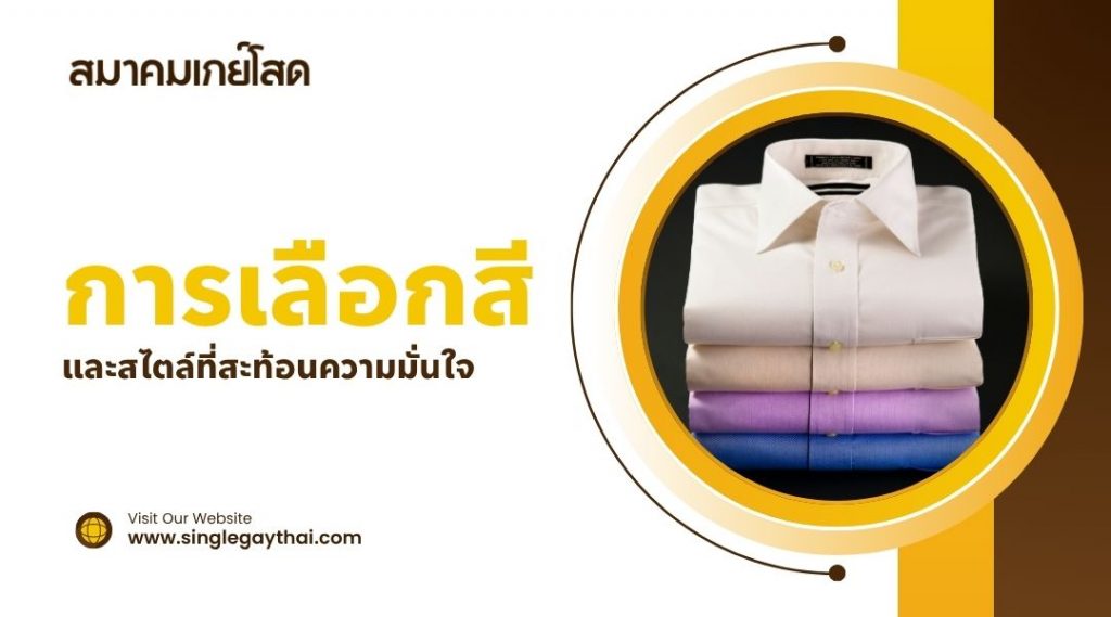 การเลือกสีและสไตล์ที่สะท้อนความมั่นใจ