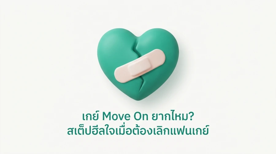 เกย์ Move On ยากไหม? สเต็ปฮีลใจเมื่อต้องเลิกแฟนเกย์